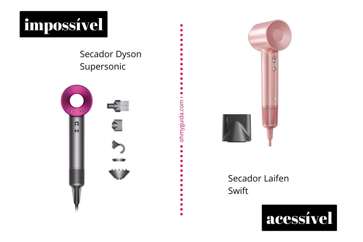 dupe lowcost dyson supersonic vs laifen swift review secadores cabelo promoção 